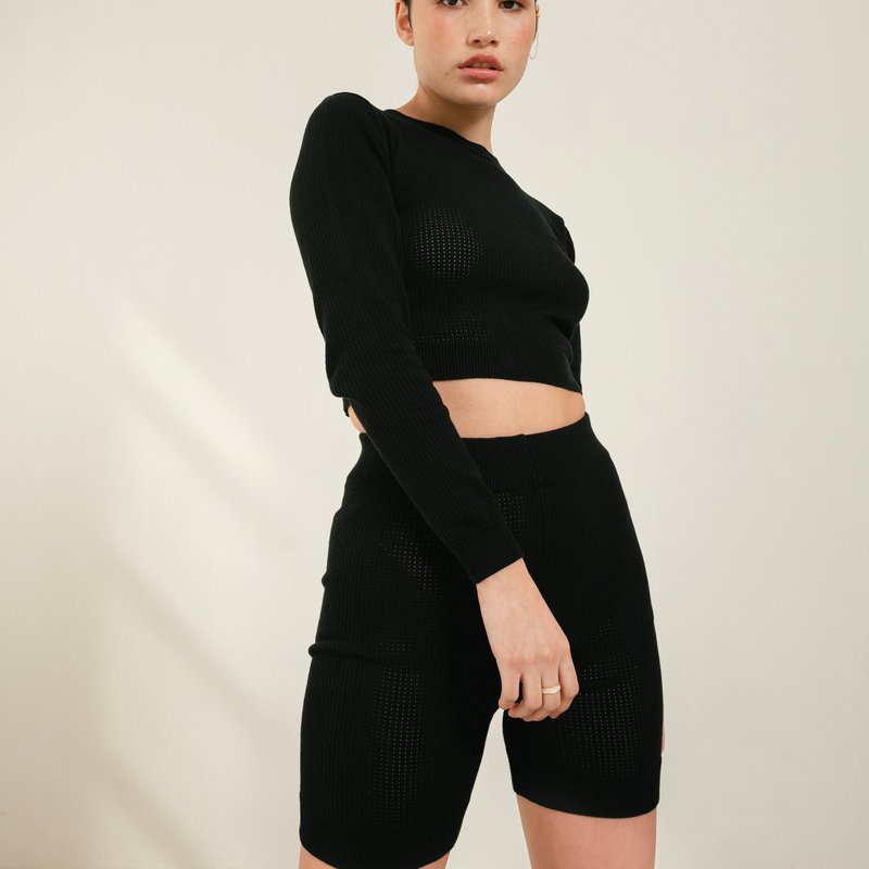 Shop Alohas Rookie Shorts In Black