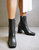 South Leather Boots - Black