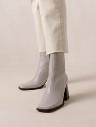 South Leather Boots - Mauve