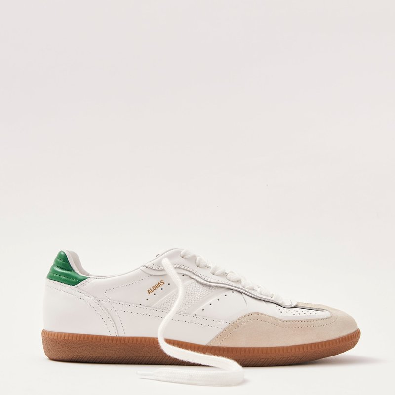 Alohas Tb.490 Leather Sneakers In Green