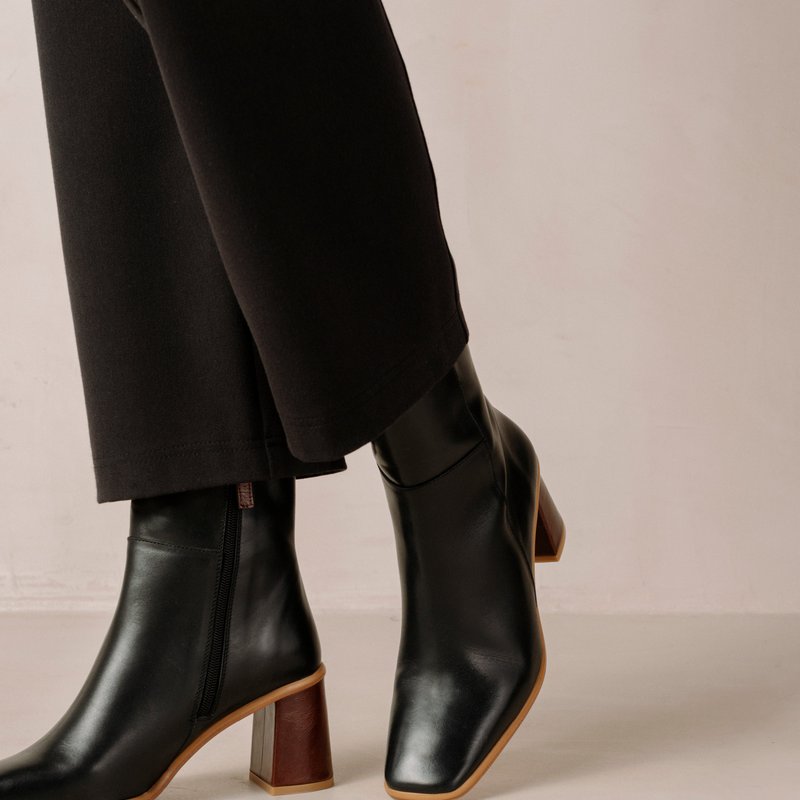 Shop Alohas West Ankle Boot In Black