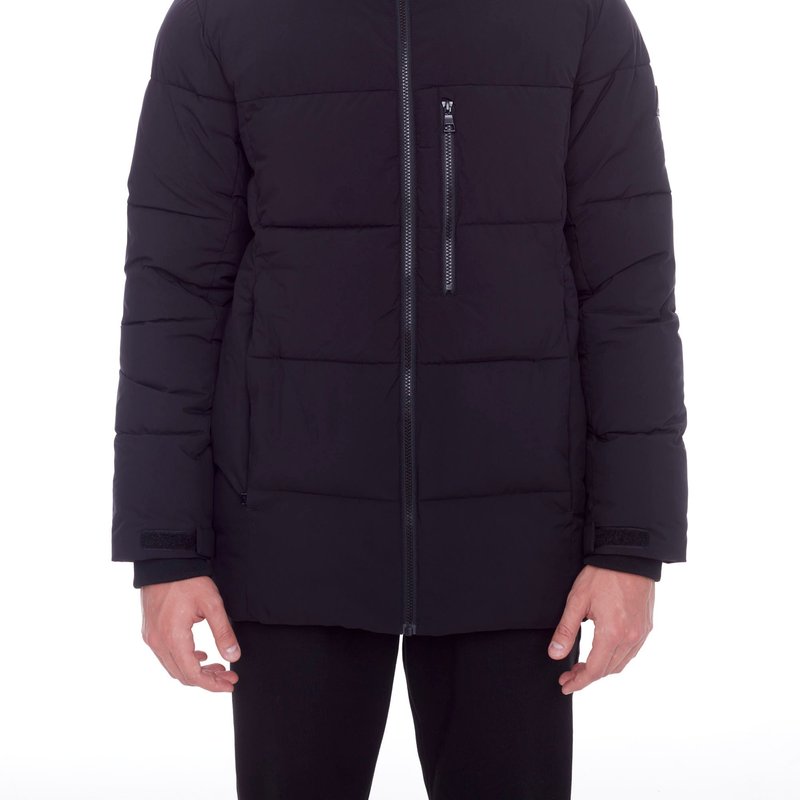 Shop Alpine North Banff | Men's Vegan Down (recycled) Mid-weight Quilted Puffer Jacket, Black