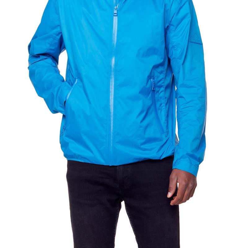 Alpine North Men's Recycled Ultralight Windshell Jacket, Blue