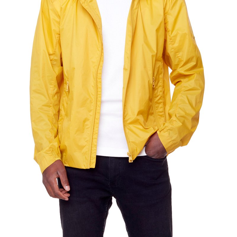 Shop Alpine North Men's Recycled Ultralight Windshell Jacket, Yellow