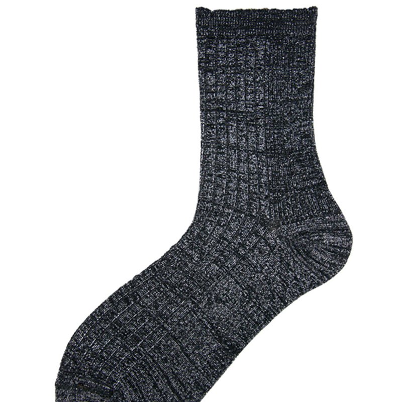 Shop Alto Milano Antracite Donna Short Socks In Grey
