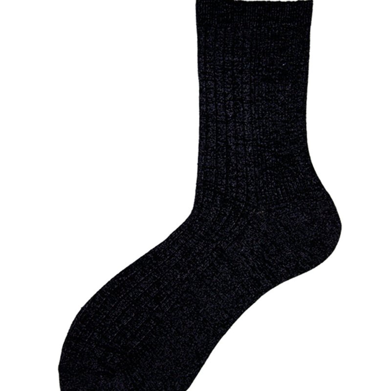 Alto Milano Black Donna Short Socks