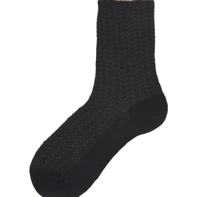 Alto Milano Black Gilma Short Socks