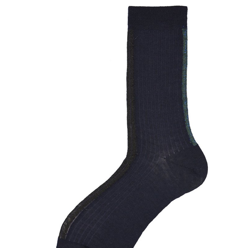 Alto Milano Blue Altea Short Socks