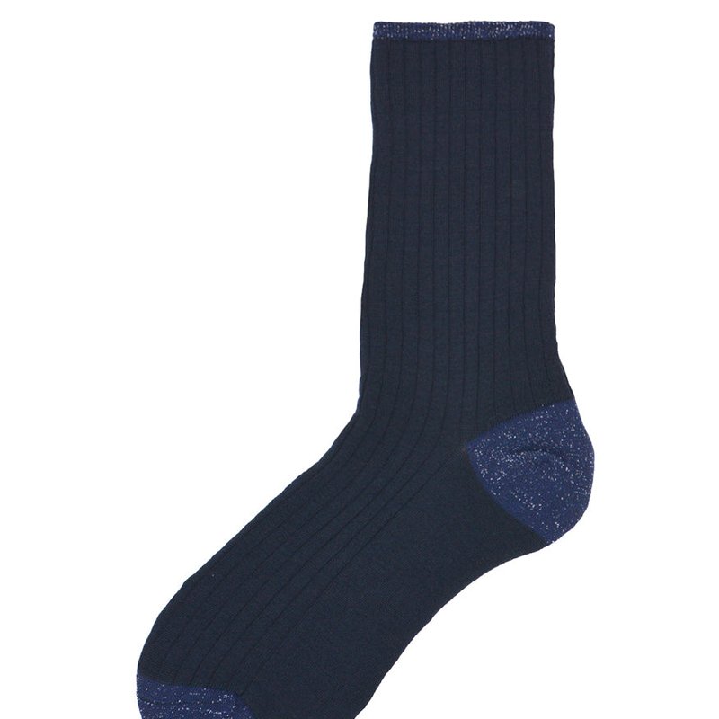 Alto Milano Blue Donna Short Socks In 04 Blue