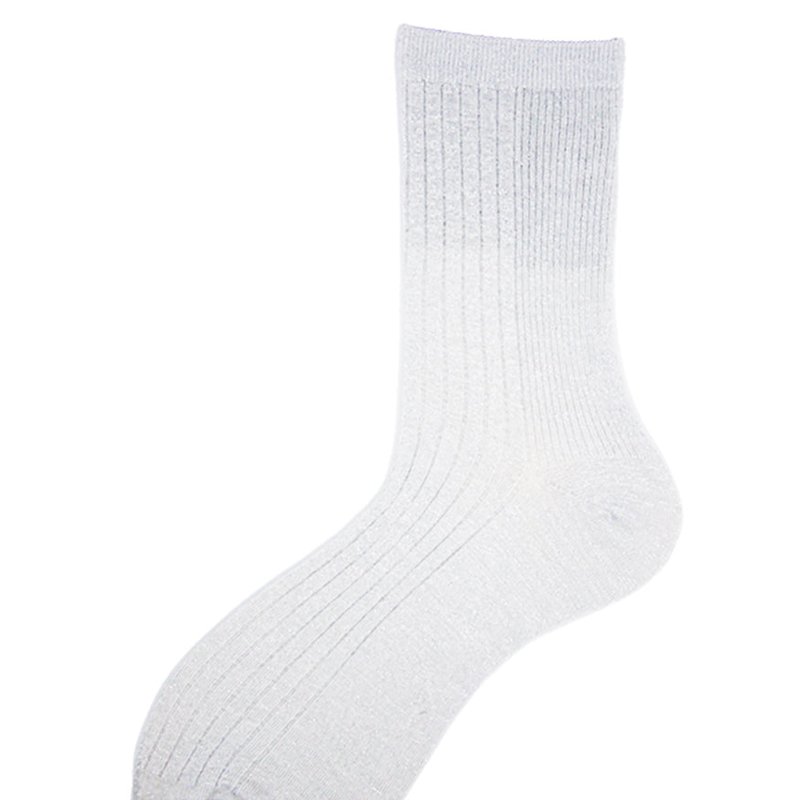 Alto Milano White Donna Short Socks