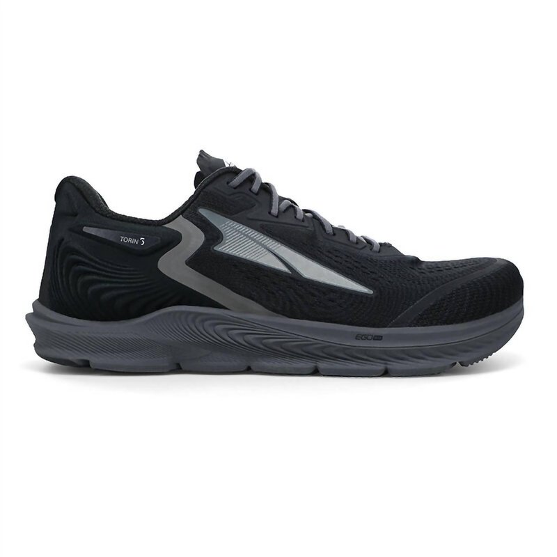 Shop Altra Men's Torin 5 Running Shoes In Black