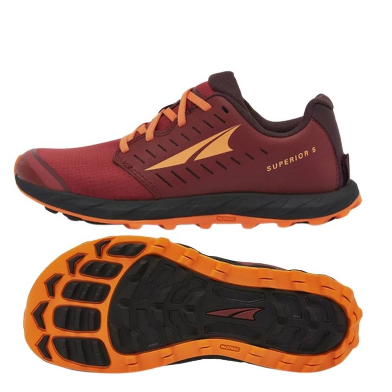 Altra Women's Superior 5 Trail Running Shoes In Burgundy