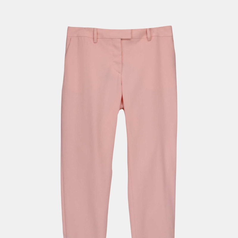 Altuzarra Women's Dusty Rose Henri Slim-leg Trouser Suit Pant In Pink