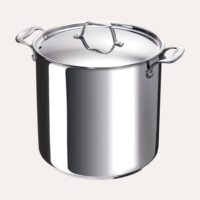 Alva Cookware Chef Stock Pot In Metallic