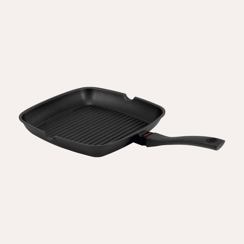Alva Cookware Energy Nonstick Grill Pan In Black