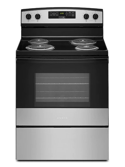 Amana 4.8 Cu. Ft. Stainless Steel Freestanding Electric Range product