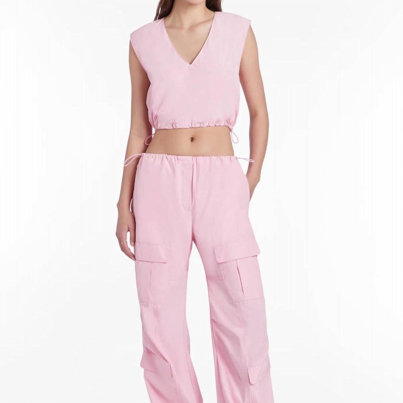 Shop Amanda Uprichard Gage Top In Pink