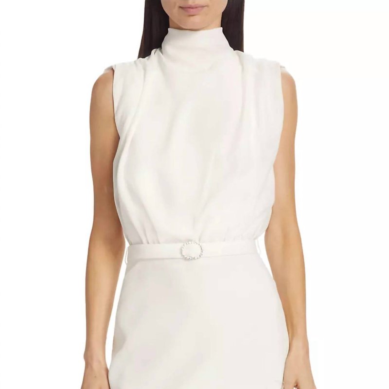 Shop Amanda Uprichard Sullivan Dress In Ivory In White