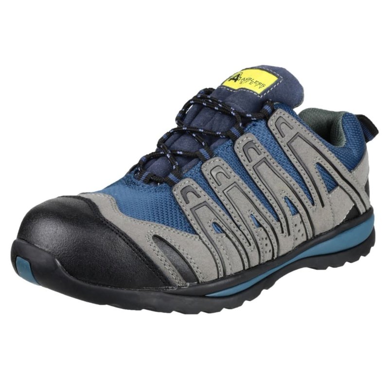 Amblers Safety Fs34c Safety Trainer / Mens Trainers In Blue