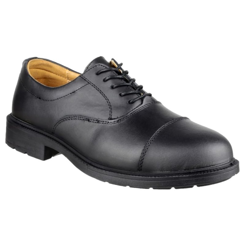 Amblers Safety Mens Fs43 Antistatic Lace Up Oxford Safety Shoes In Black