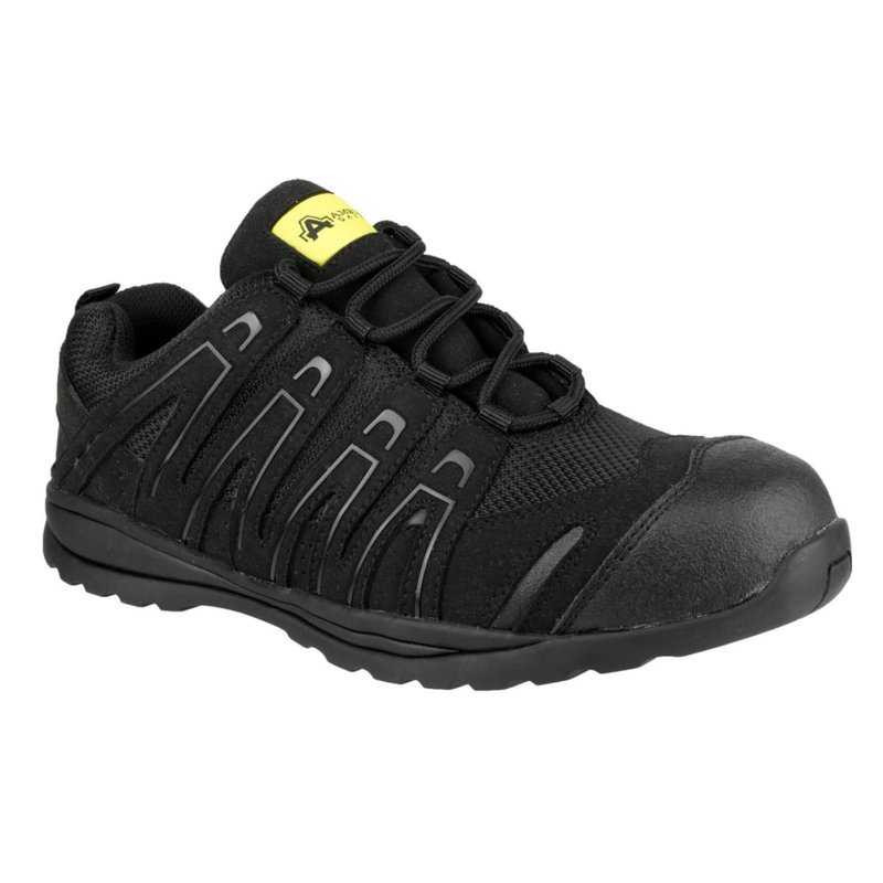 Amblers Unisex Fs40c Non-metal Safety Sneakers In Black
