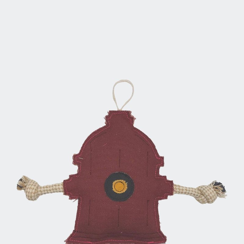 American Pet Supplies Eco-friendly Hydrant Canvas And Jute Dog Toy