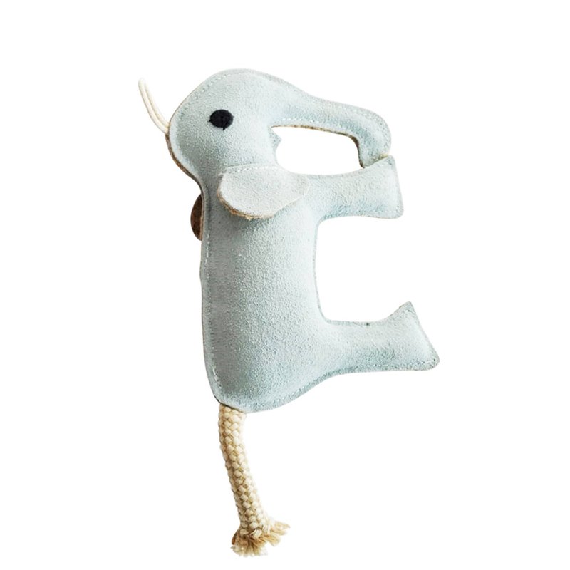 American Pet Supplies Leather Elephant In Blue