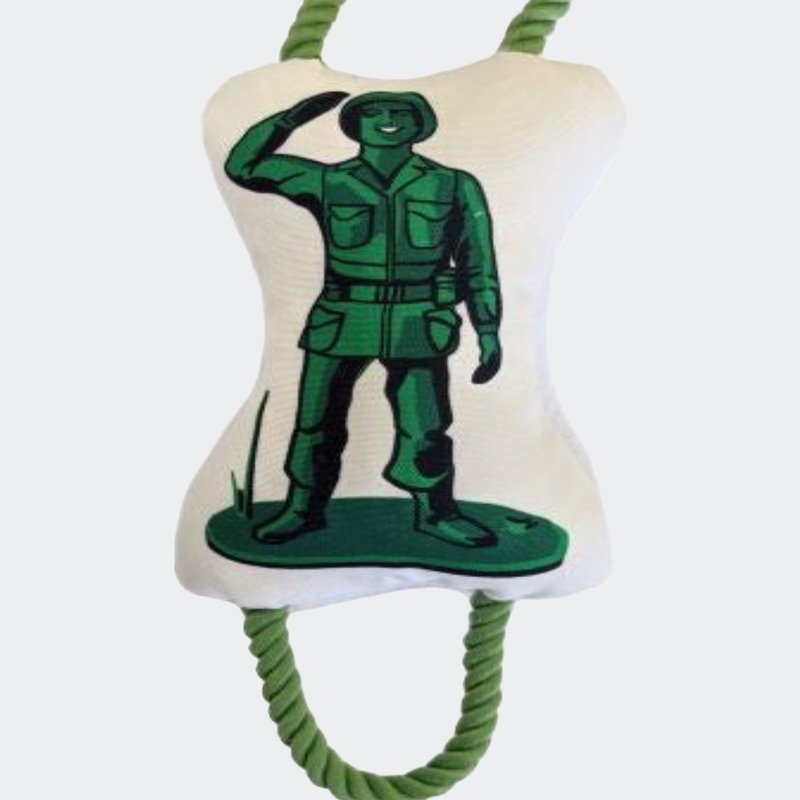 American Pet Supplies Military Figure Plush Dog Toy