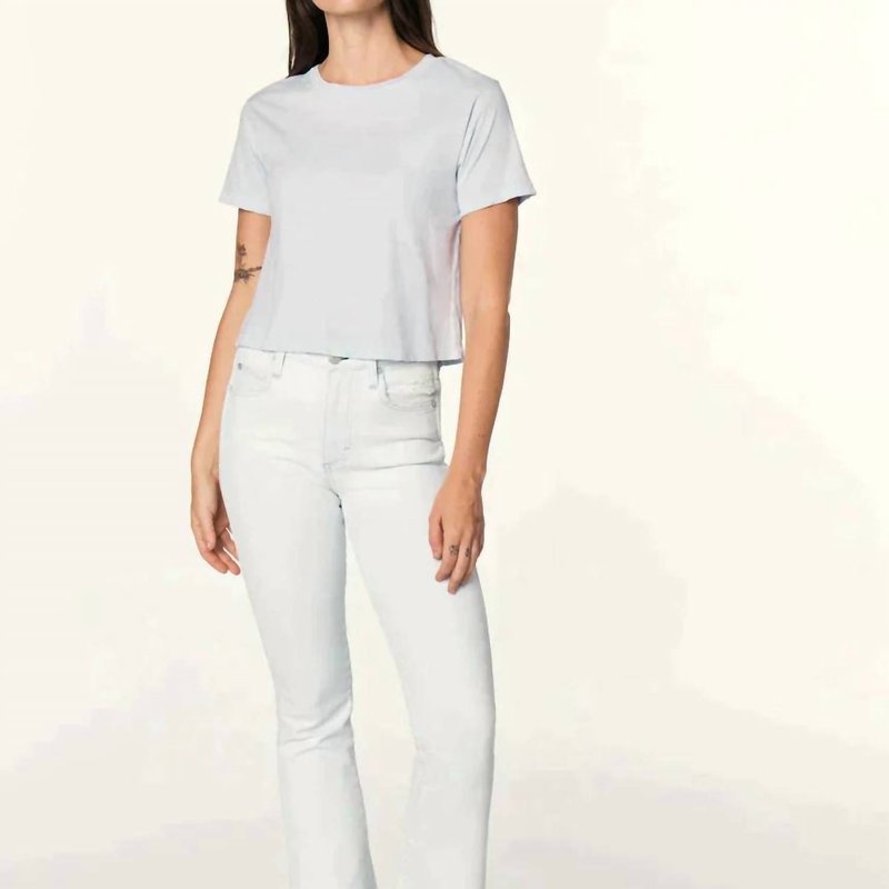 Shop Amo Bella Crop Jeans In White