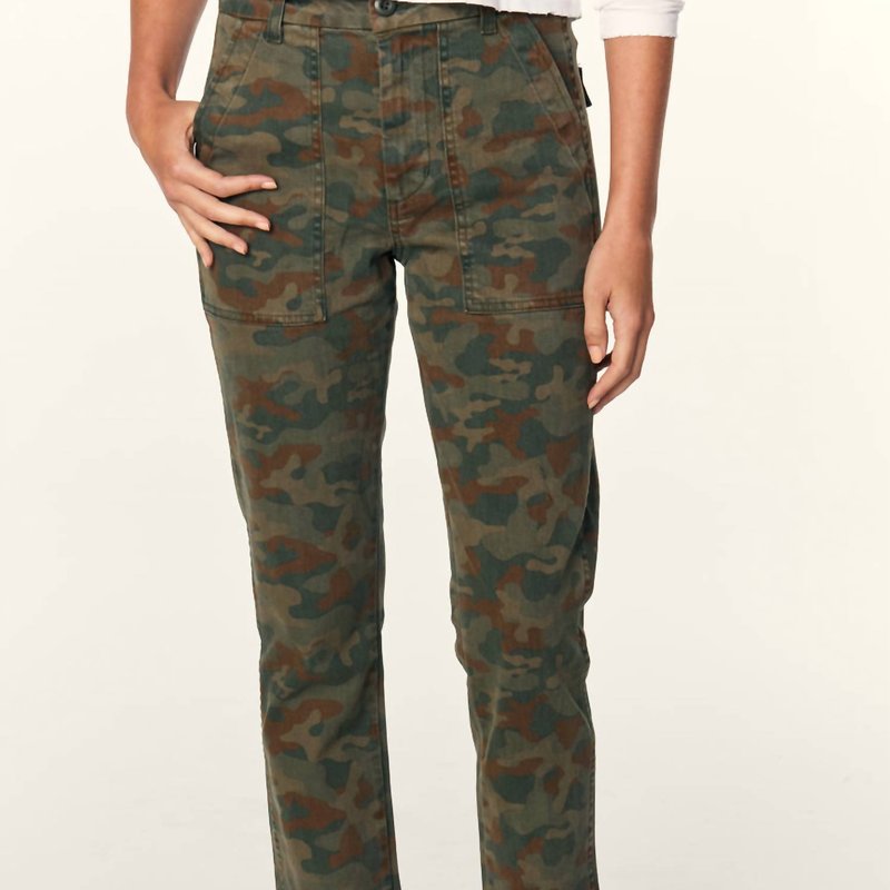 Amo Easy Army Trouser In Green