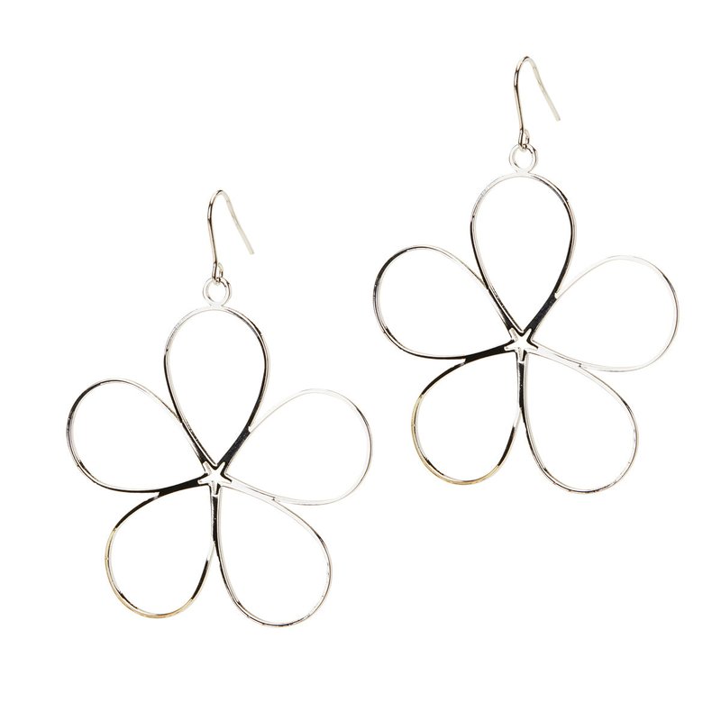 Amorcito Azuma Earrings In Silver Plated