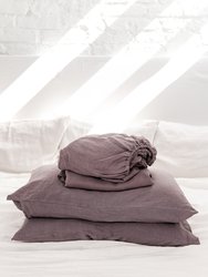 Linen sheets set in Dusty Lavender - Dusty Lavender