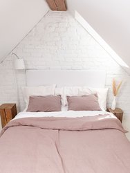 Linen sheets set in Rosy Brown