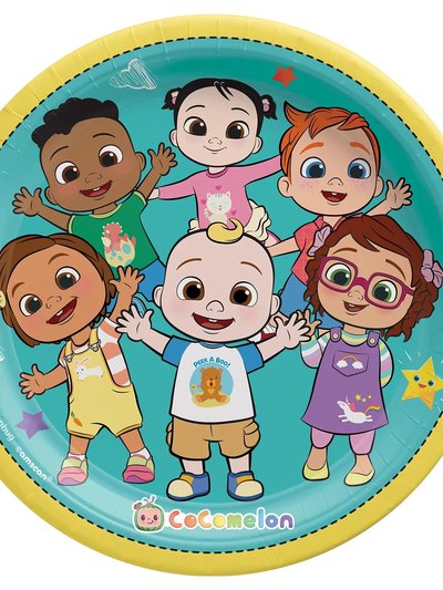 Amscan CoComelon 9 Inch Party Dinner Plates - Pack of 8 product