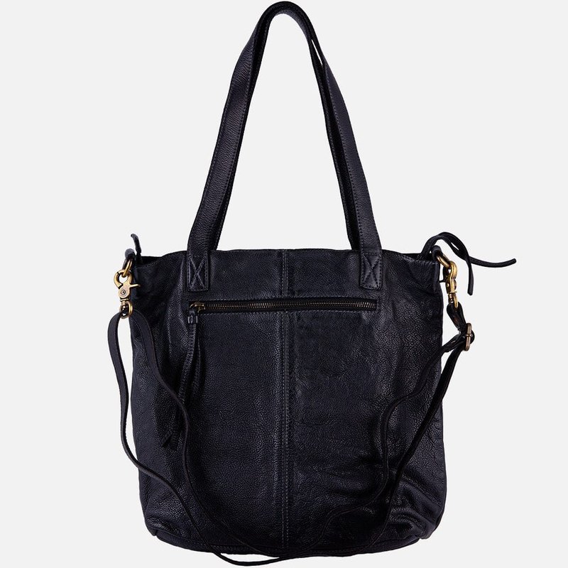 Amsterdam Heritage 5089 Brooke Classic Leather Bag In Black