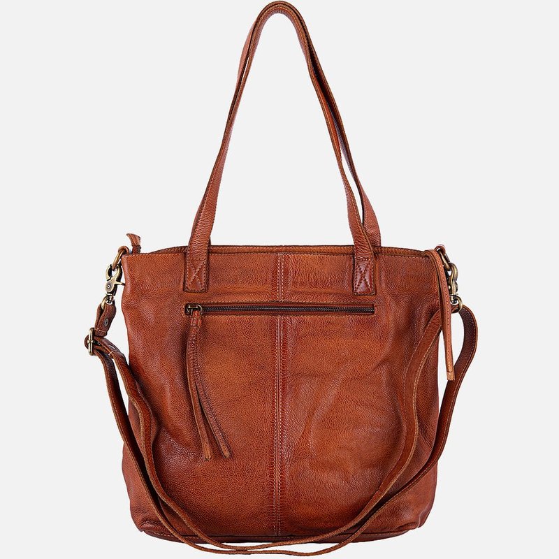 Amsterdam Heritage 5089 Brooke Classic Leather Bag In Brown