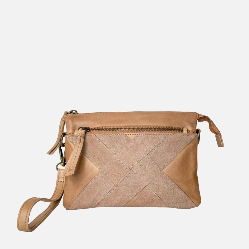 Shop Amsterdam Heritage Bakema | Leather Crossbody Bag In Brown