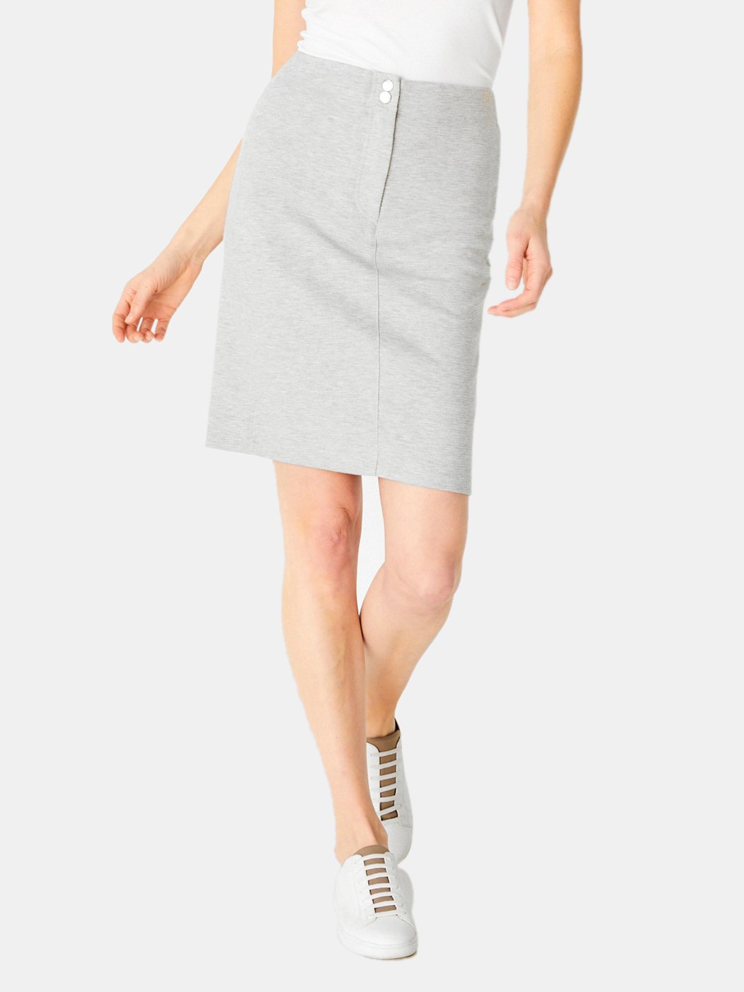 stretch pencil skirt