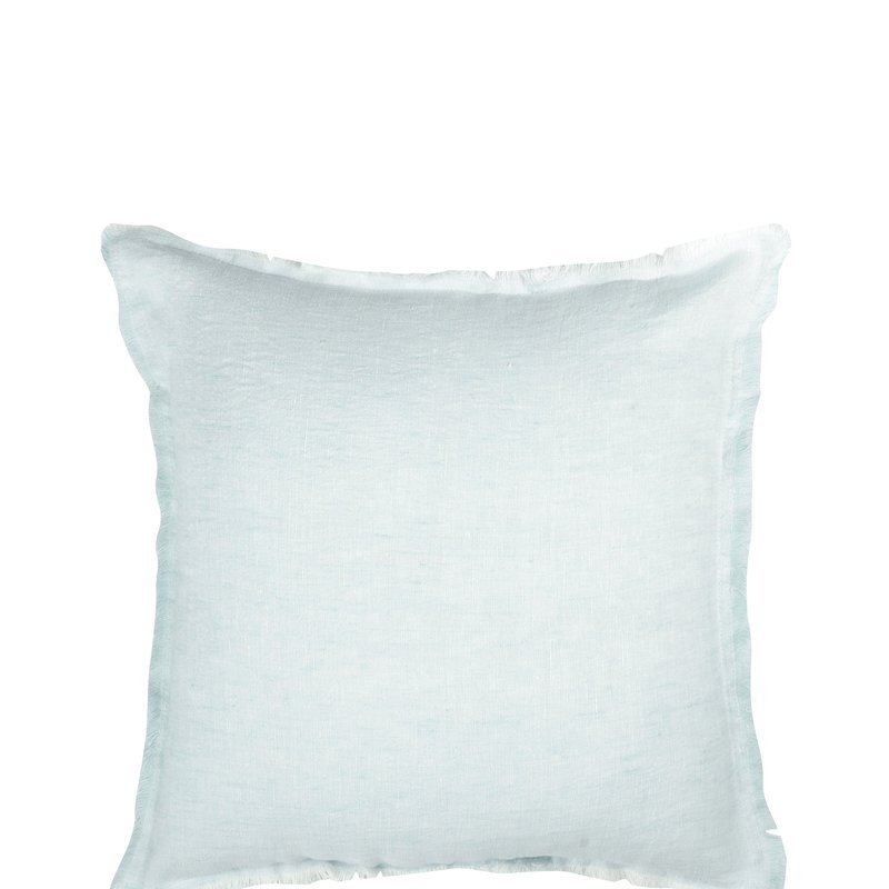 Anaya Home Light Blue So Soft Linen Pillow
