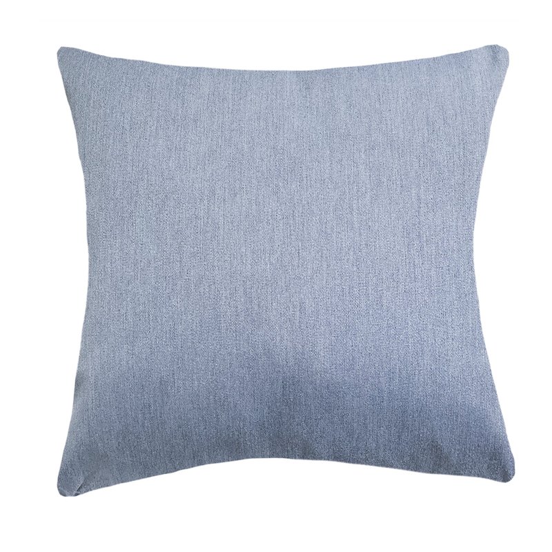 Shop Anaya Home Luxe Essential Indigo Indoor And Outdoor Pillow In Blue