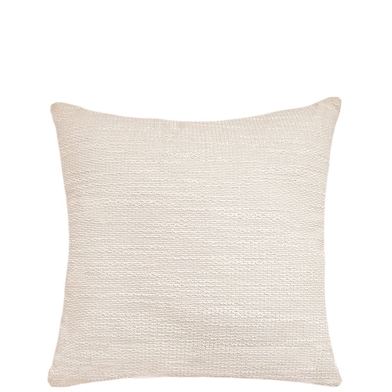 Shop Anaya Home Natural Waves Beige Indoor Outdoor Pillow In Brown