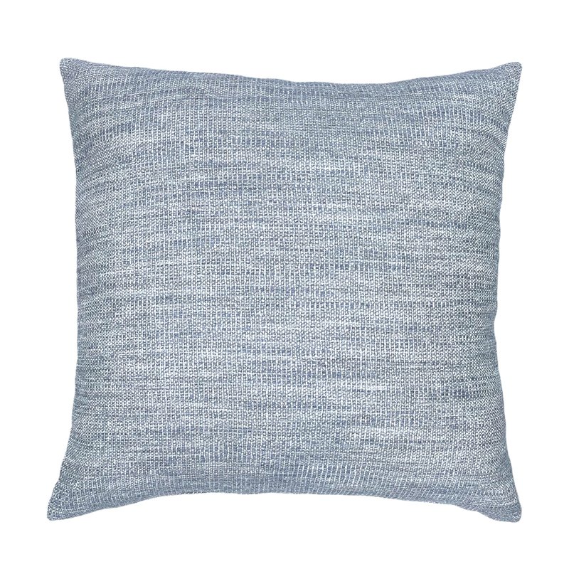 Anaya Home Seaside Smooth Indigo Indoor And Outdoor Pillow In Blue