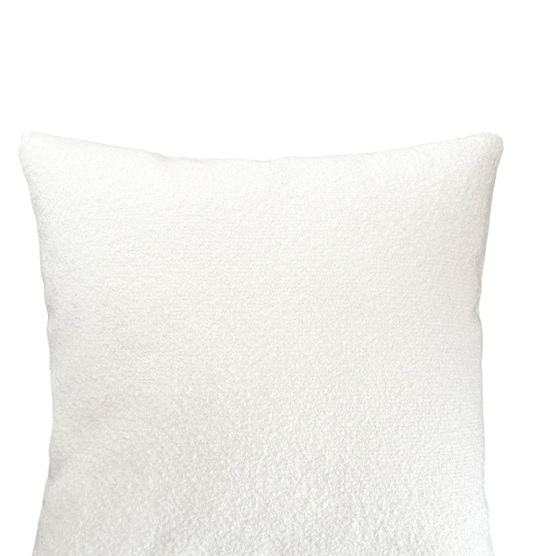 Shop Anaya Home White Boucle 20x20 Indoor Outdoor Pillow