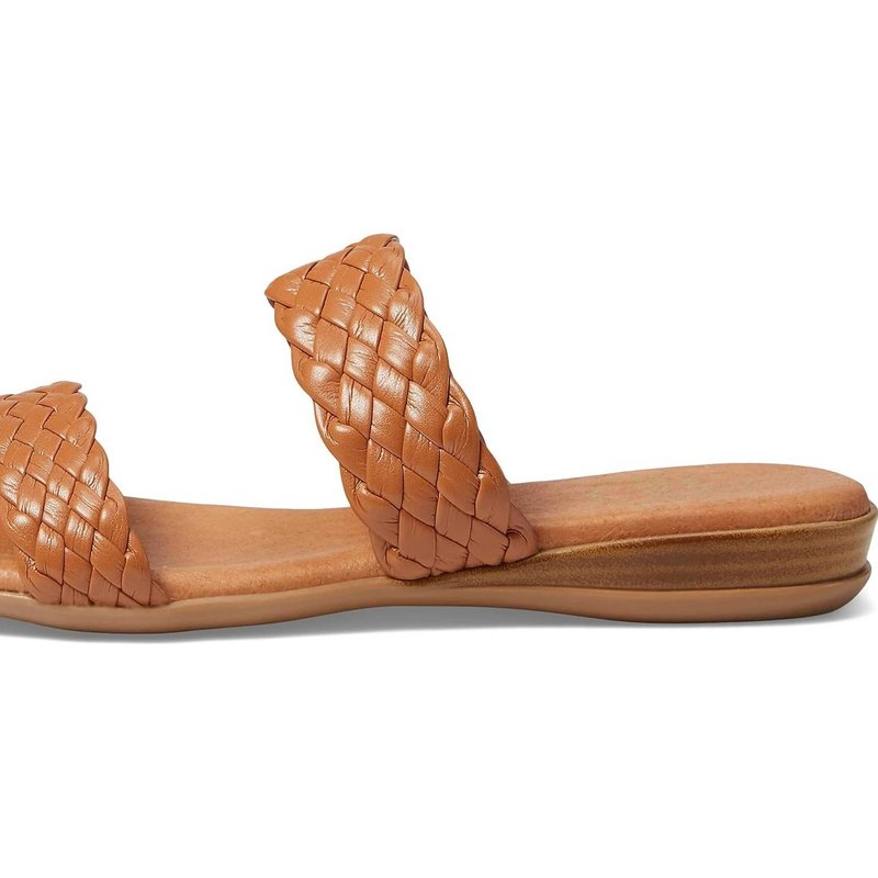 Shop Andre Assous Women's Naria Slide Sandal In Brown