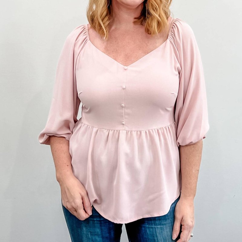 Shop Andree By Unit Anything For Love Top In Pink