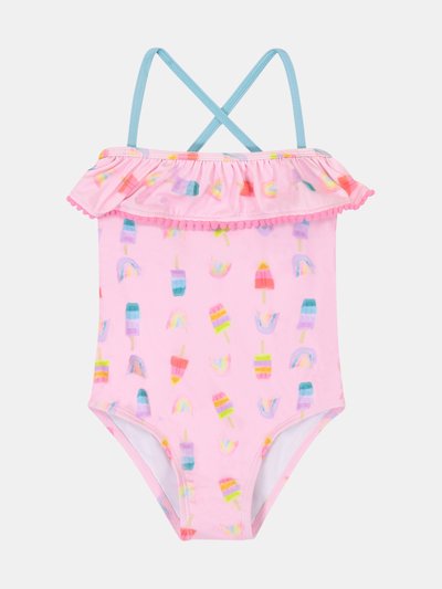 Andy & Evan Girls Popsicle Print 1-Piece Swimsuit product