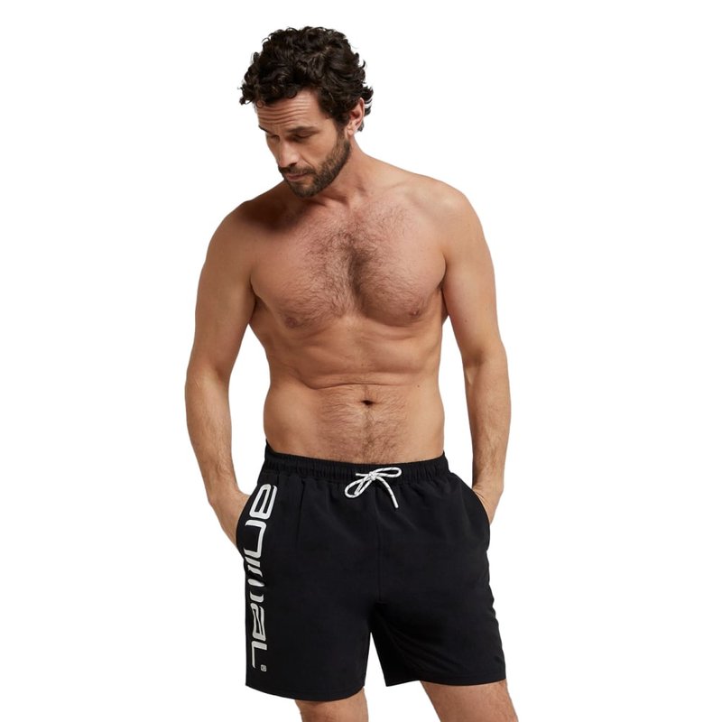 Animal Mens Deep Dive Recycled Boardshorts In Black