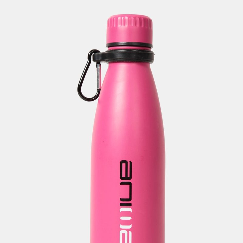Animal Rubber 480ml Water Bottle One Size In Pink