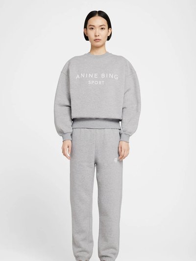 ANINE BING Evan Sweatshirt - Heather Grey product