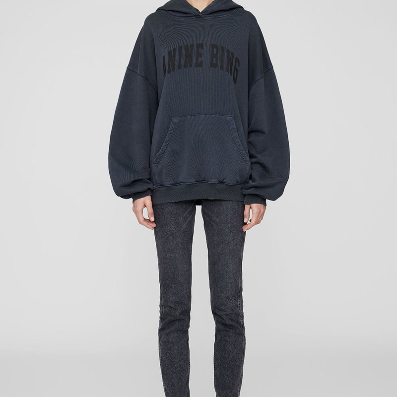 Shop Anine Bing Harvey Sweatshirt In Black